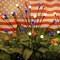 4-Pack Solar American Flag Firefly Lights – Outdoor Waterproof Swaying Garden Lights for 4th of July – Red White and Blue Patriotic LED Decor for Memorial Day & Independence Day